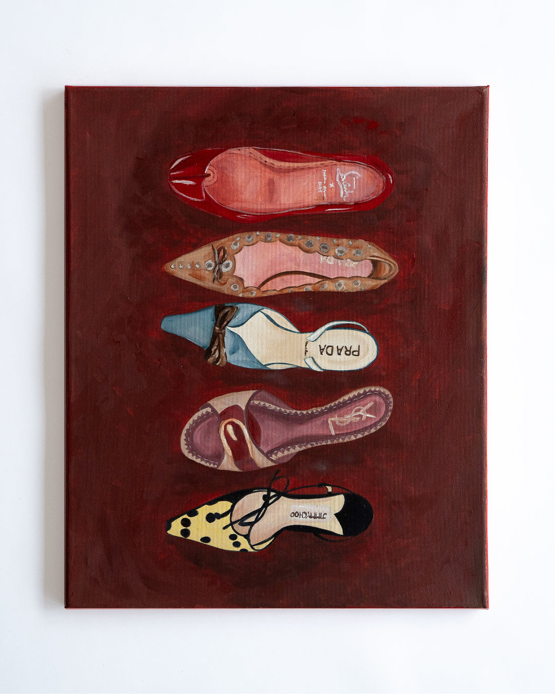 Runway Lineup (20x16 Inch) Original
