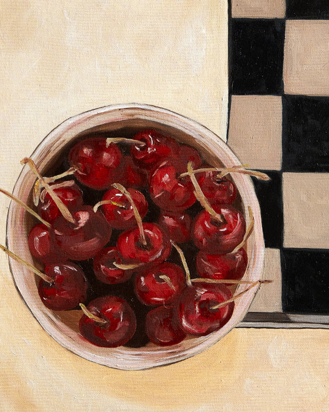 Life Is a Bowl of Cherries (20x16 Inch) Original
