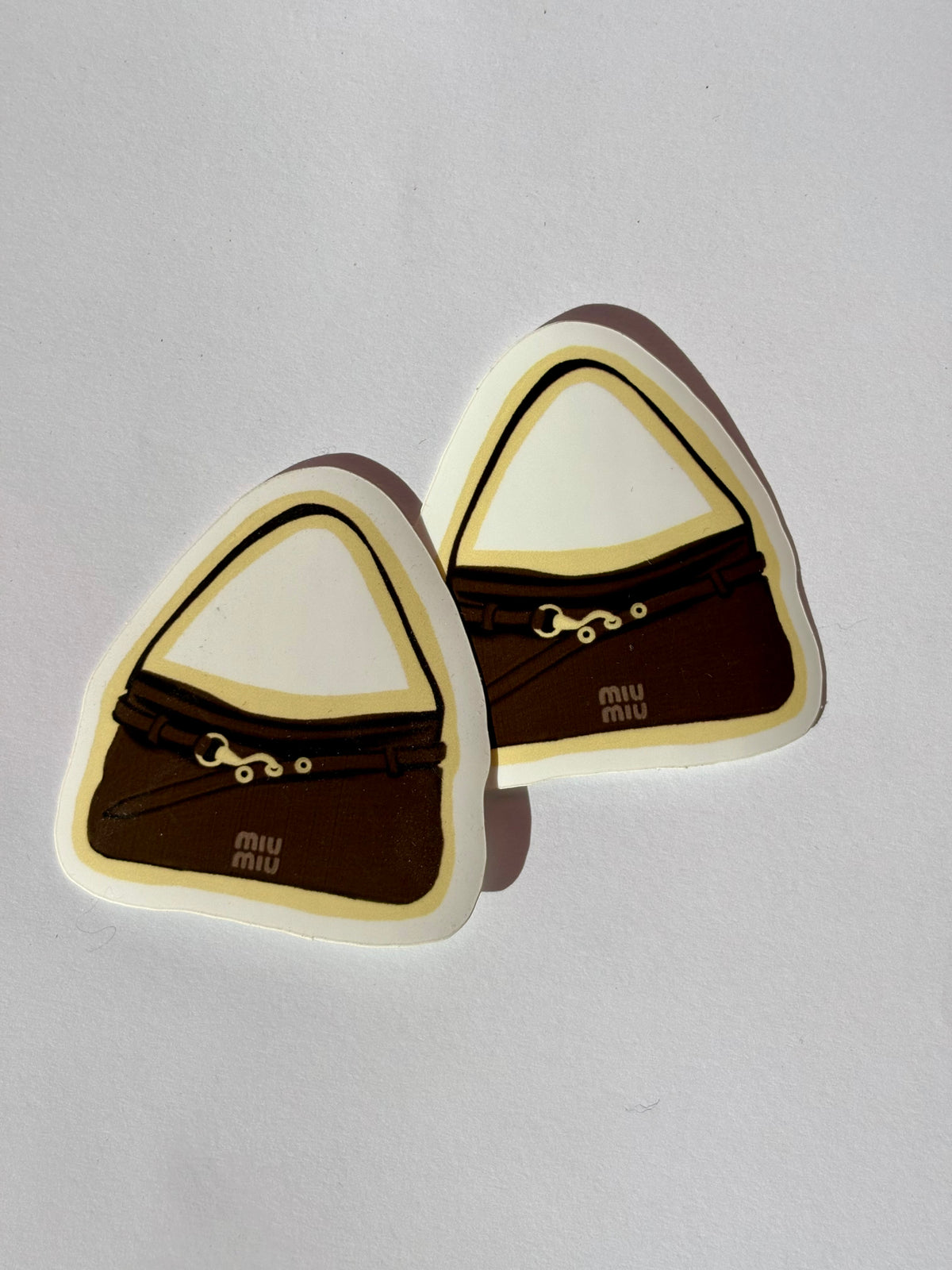 Handbag sticker