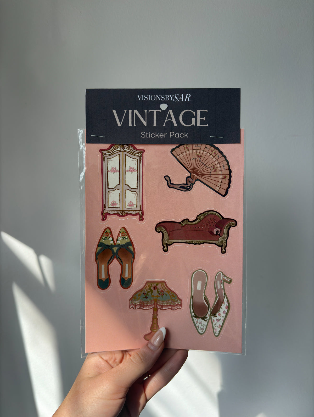Vintage Girl Sticker Pack
