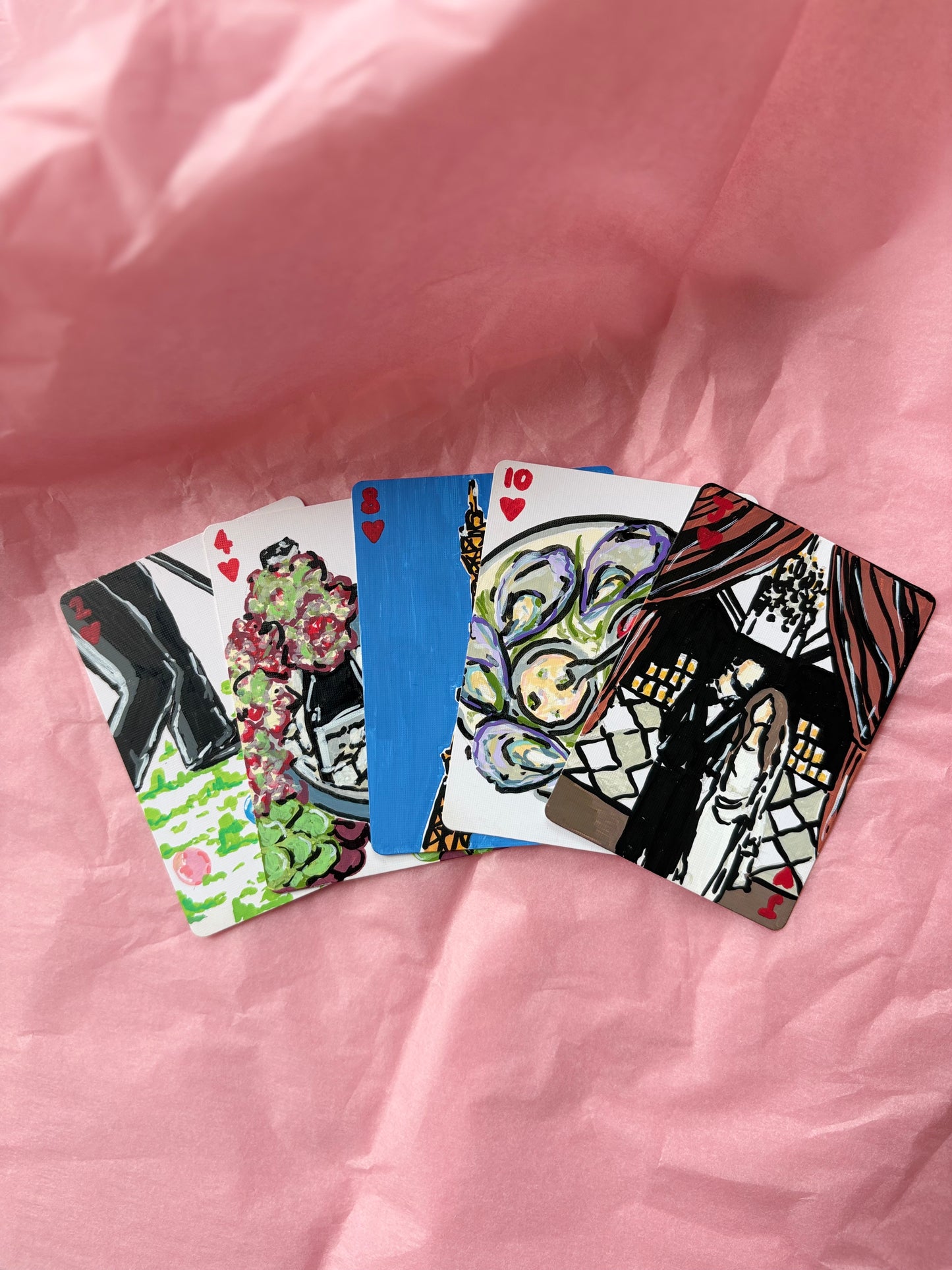 Custom card deck (6 cards)