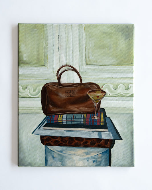 A Homebody’s Martini (20x16 Inch) Original