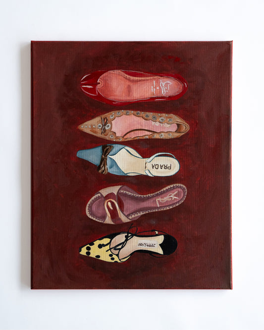 Runway Lineup (20x16 Inch) Original