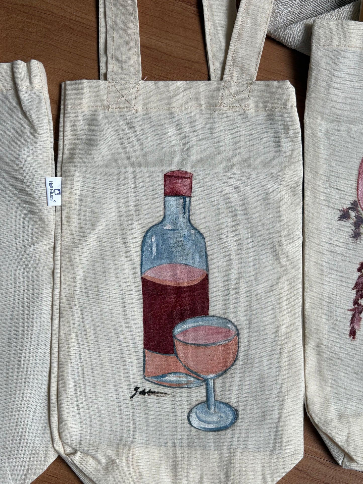 Wine small tote