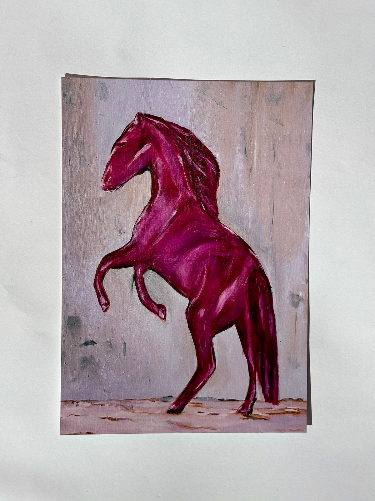Untamed rose print