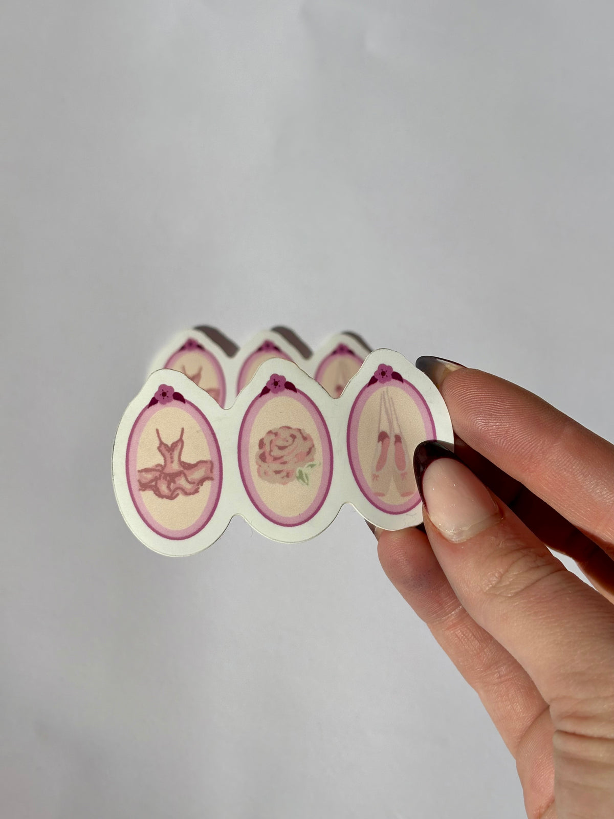 Ballet dancer sticker