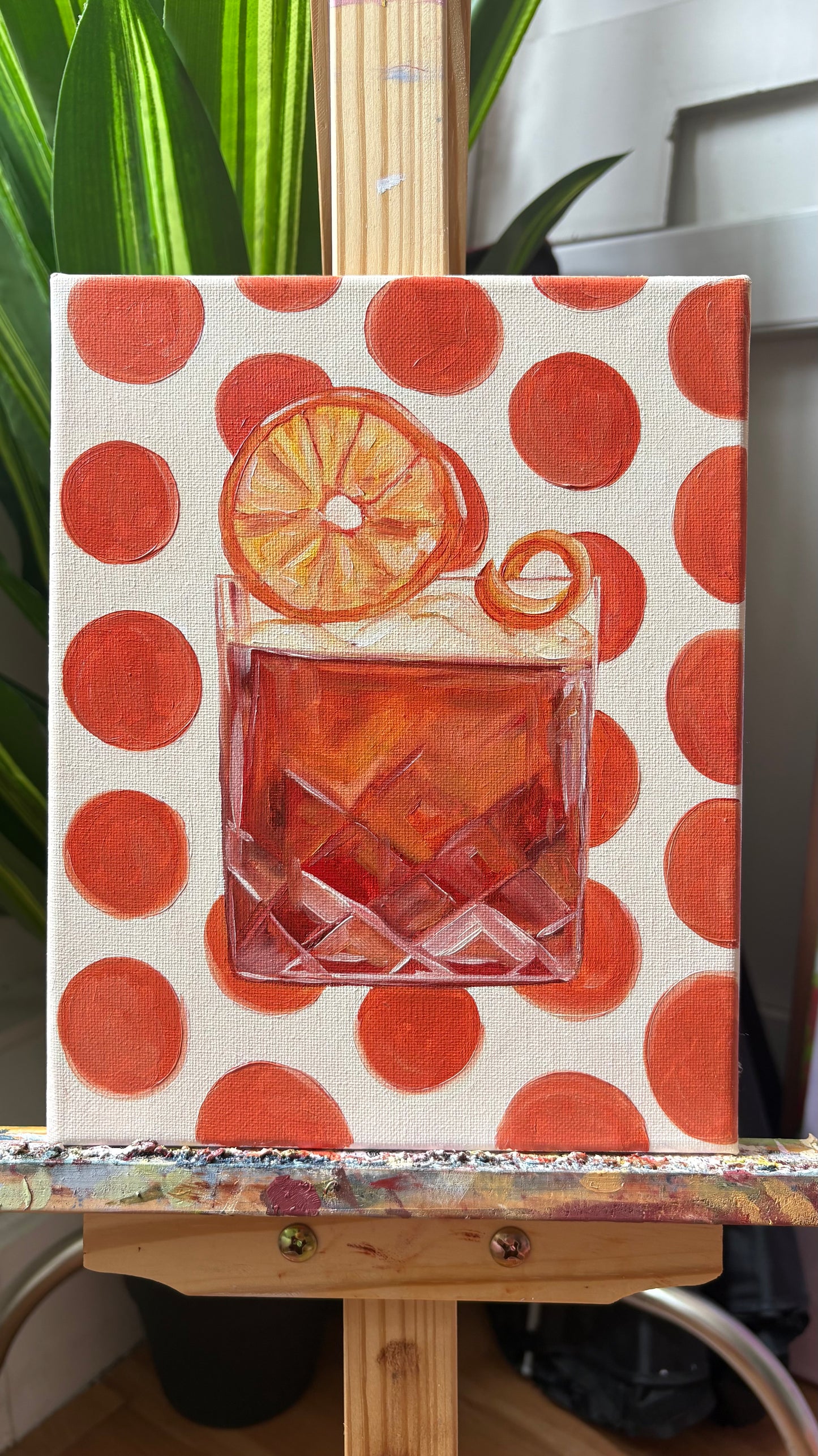 Negroni cocktail