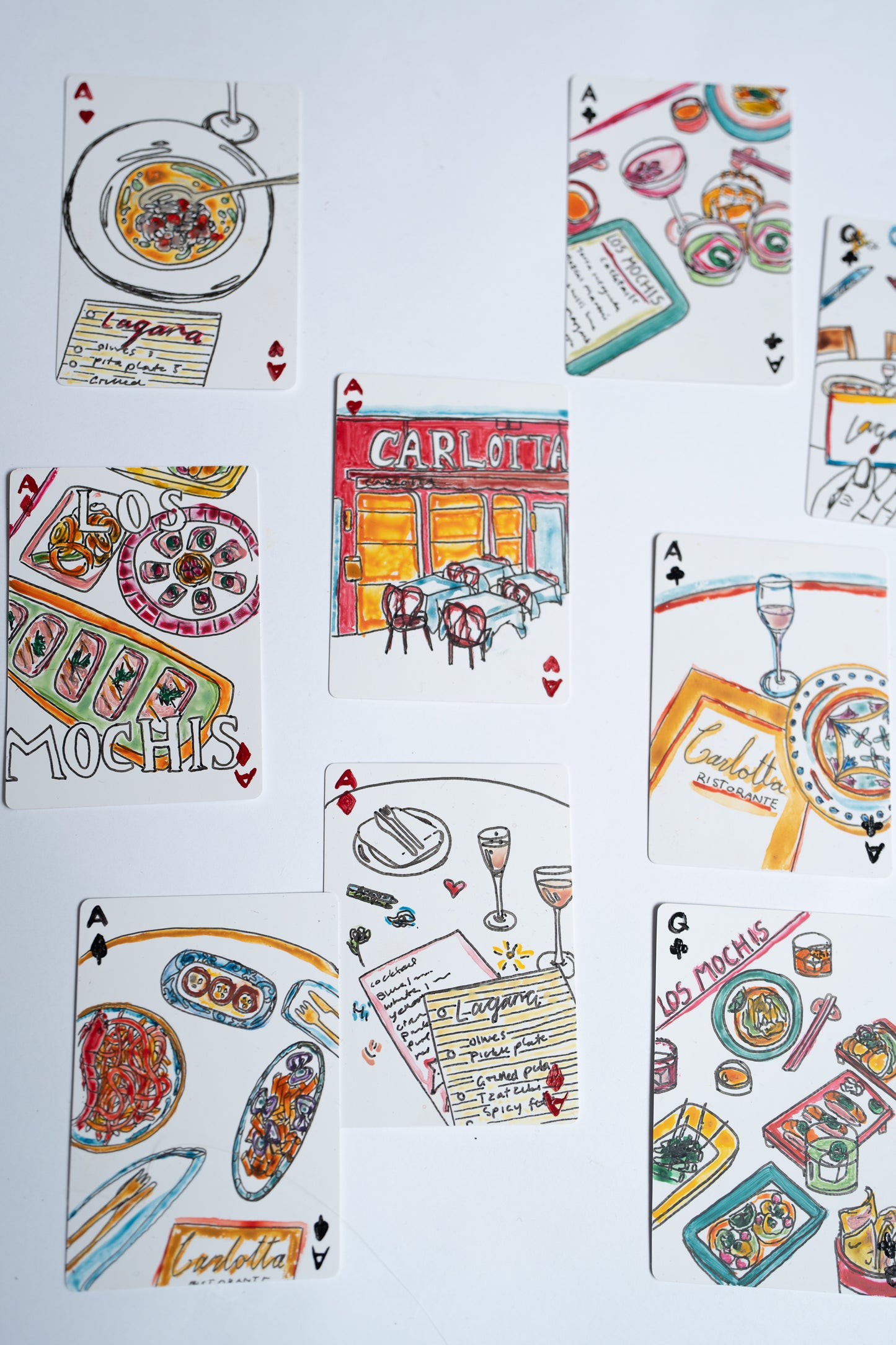 Custom card deck (6 cards)