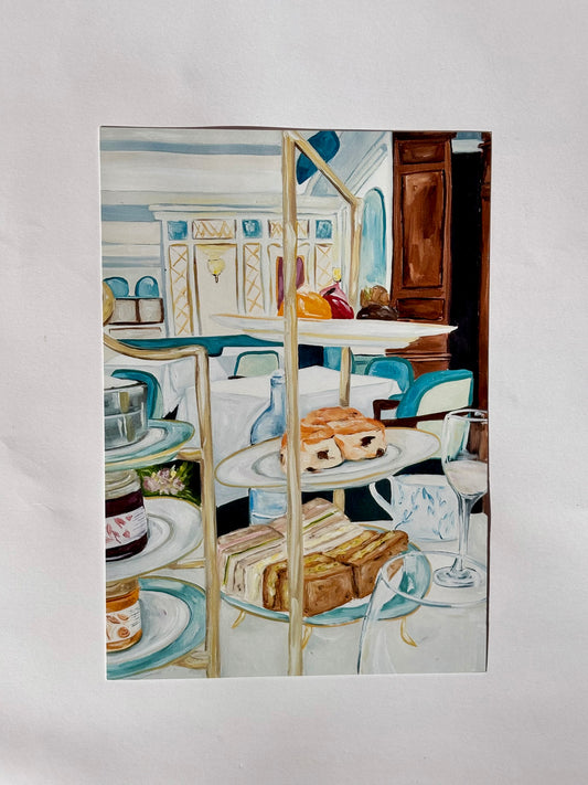 High tea for two print